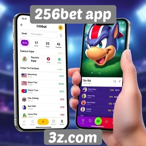 Funcionalidades e interface do 256bet app