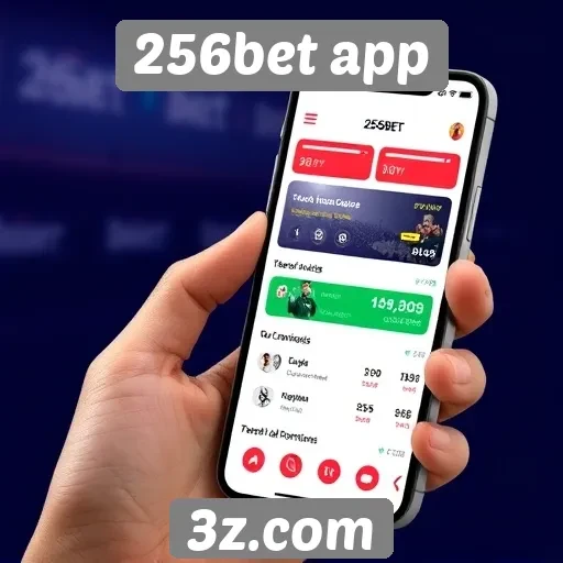 Avaliação da interface do 256bet app