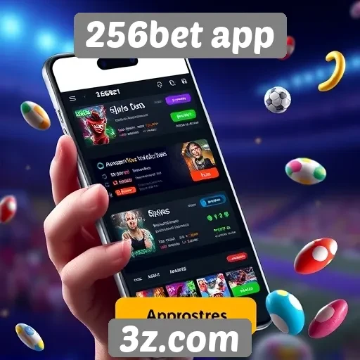 Promoções e bônus disponíveis no 256bet app